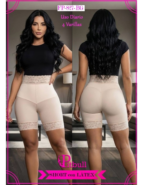 Faja Short con Latex Pitbull - FP827