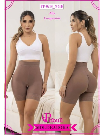Faja reductora tipo short - Pitbull - Ref. FP0218 - comodidad y moldeado en una sola prenda 2