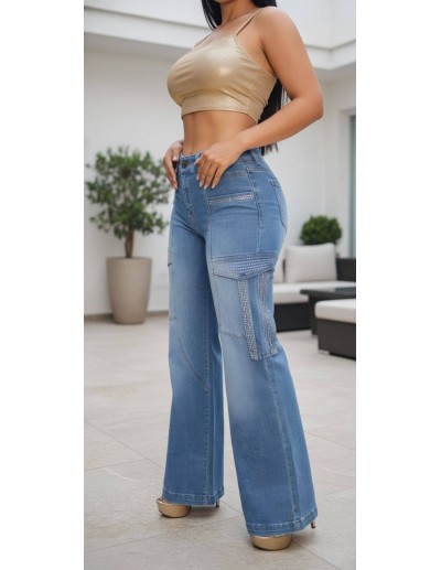 Pantalón Colombiano Pitbull | Realce Push Up | Moda Colombiana 2